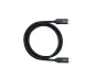 Preview: DINIC USB 3.2 Kabel Typ C-C Stecker, schwarz, unterstützt 100W (20V/5A) Aufladung, 2m